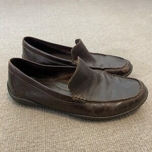 Born Shoes Womens 11 (43)  Brown Leather Slip On Casual Comfort Walking Loafers